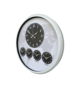 Beyaz 52 Cm Zarif Dünya Saati (Standart)