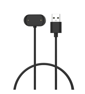 Microsonic Amazfit GTS 2 Mini Manyetik USB Şarj Kablosu Siyah