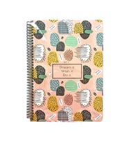 Lizy Collection Spiralli Defter SPRB5 - Dream İt Wish İt Do İt
