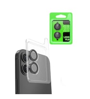 Apple İphone 16 Plus Raze Metal Kamera Lens - Siyah