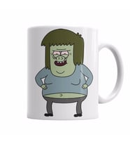 Regular Show Muscleman Kupa Bardak Porselen