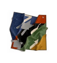 Levidor Twill Eşarp (Trend) LDT255-03 (Çok Renkli)
