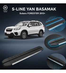 Subaru Forester S-Line Premium Krom Yan Basamak 2012 Sonrası