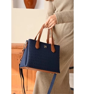 Kadın Günlük Kullanıma Uygun Ayarlanabilir Askılı Lüks El Ve Omuz Çantası Shoulder Bag Shopper (STD)