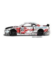 Model Araç x KaidoHouse 1/64 Nissan Skyline GT-R (R34) Kaido Star Racing V1