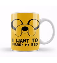 I Want To Marry My Bed Kupa Bardak Porselen
