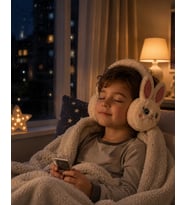 TF Kart Girişli Bluetooth Peluş Kulaklık Şarjlı Kablosuz Tasarım