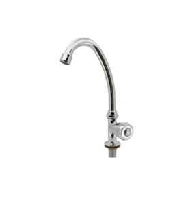 POLİSU KLASİK TEK GİRİŞ MERMER ÜSTÜ LAVABO BATARYASI (Krom)