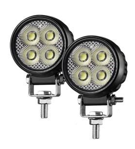 Offroad sis lambası 4 led beyaz 20w 12-30v adet uzun kablosuz / LASS399