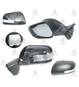 Dış Dikiz Aynası Auris 2010-2012 Elektrikli Isıtmalı Sinyalli Otomatik Katlanır Sol (Oem No:87906-02