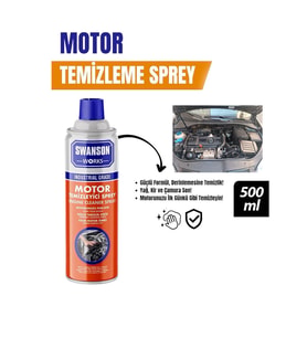 Motor Temizleme Spreyi - 500 ml - Güçlü Formül