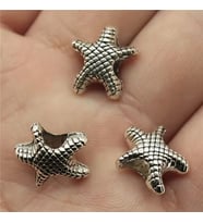 Deniz Yıldızı, Takantakana Worldshop, Pandora, Bileklik Uyumlu, Gümüş, Charm  (1Adet)