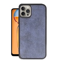 Newface Apple iPhone 15 Pro Kılıf Aras Deri Kapak - Lacivert