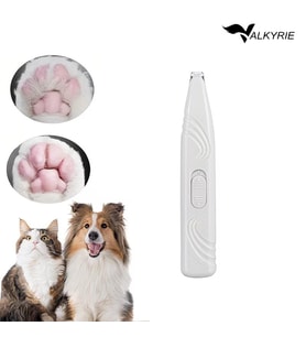 Valkyrie Kedi Köpek Pati Tüy Kesme Makinesi Sessiz Hassas Bölge Traş Cihazı Seramik & Çelik Bıçaklı