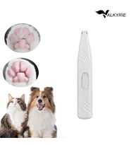 Valkyrie Kedi Köpek Pati Tüy Kesme Makinesi Sessiz Hassas Bölge Traş Cihazı Seramik & Çelik Bıçaklı