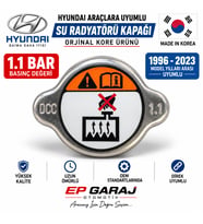 HYUNDAI 1.1 BAR SU RADYATÖRÜ KAPAĞI – ORİJİNAL KORE ÜRÜNÜ