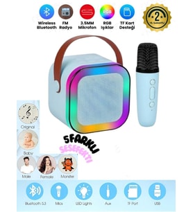 FP-K12 KARAOKE WİRELESS SPEAKER