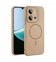 Xiaomi Redmi 15C Uyumlu Kılıf M-safe Şarj Özellikli Zore Tea Kapak