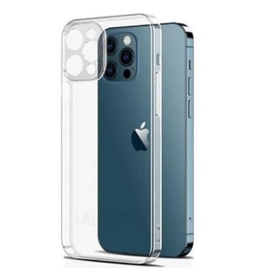 Apple iPhone 13 Pro Kamera Korumalı Şeffaf Tıpalı Silikon Kılıf