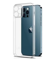 Apple iPhone 13 Pro Kamera Korumalı Şeffaf Tıpalı Silikon Kılıf
