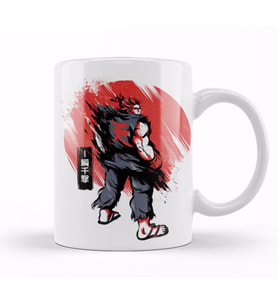 Akuma Great Demon Kupa Bardak Porselen