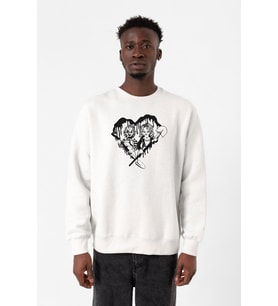 Chucky And Bride Horror Beyaz Erkek 2ip Sweatshirt