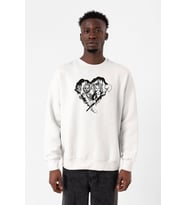Chucky And Bride Horror Beyaz Erkek 2ip Sweatshirt