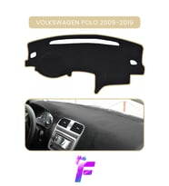 VOLKSWAGEN POLO (2009-2019) Araca Özel Torpido Örtüsü Ön Göğüs Kılıfı Tam Koruma Tam Uyum C43