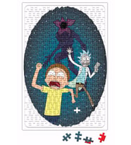 Rick and Morty Puzzle 240 Parça Yapboz