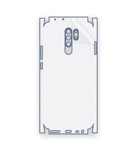SChitec Xiaomi Poco M2 Uyumlu Fullbody Arka Kaplama Hidrojel Koruyucu Film