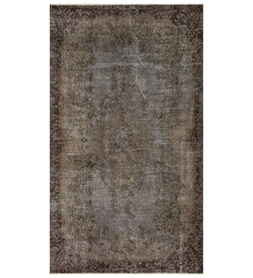 Yün Eskitme El Yapımı Halı 152x263 cm 10068