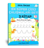 Okul Öncesi EN SÜPER Çizgi Çalışmaları Seti
