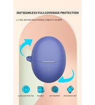 Huawei Freebuds 6 ile Uyumlu Kılıf Koruyucu Yumuşak Silikon Darbeye Dayanıklı Koruyucu Kılıf Yüksek Kaliteli Silikon Huawei Freebuds 6 için Kancalı kılıf (Siyah)