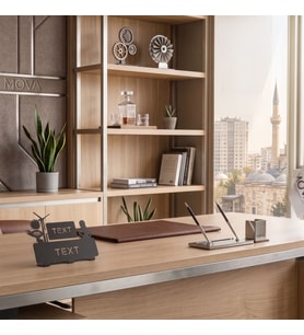 Kişiye Özel Enerji Sistemleri Mühendisi Metal Masa İsimliği Yenilenebilir Enerji Ofis Hediyesi