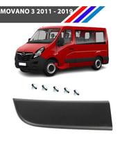 Otozet - Opel Movano 3 Ön Sol Kapı Çıtası Klipsli 2011 - 2019 808200149R