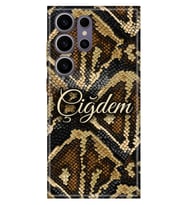 Samsung Galaxy S21 S22 S23 S24 S25 S26 Ultra Plus FE Kılıf İsim Yazılı Kişiye Özel - Model-4 (Çok Renkli)