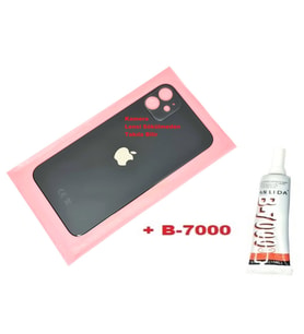 iPhone 11 Arka Pil Batarya Kapağı (CAM+B-7000) SİYAH