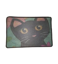 Nanbell Büyük Elekli Çift Katlı Kedi Kumu Paspası 75X59 cm Desenli No:4