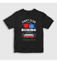 Presmono Unisex Çocuk Siyah Boxer Ufc Mma Hediye Boksör Boks T-Shirt 496141tt