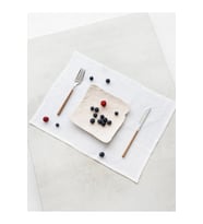 Amerikan Servis Beyaz 2'li Set 35x45 cm