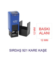 SIRDAŞ 921 KARE KAŞE  -  12 mm
