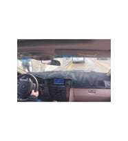 2006-2009 Modellerine Uygun Kia Sorento Torpido Koruma Halısı Siyah Kenar Renk Kırmızı