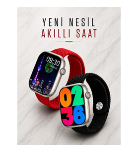 Akıllı Saat Bluetooth Bağlantılı Tema Değiştirme GPS Nabız ve Uyku Takibi