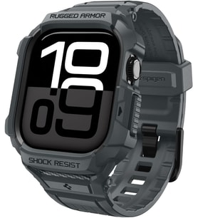 Lexroo Aple Watch 46mm Seri 11/10 ile Uyumlu Kılıf & Kordon Kayış Rugged Armor Pro 2 - ACS10504