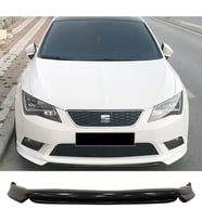 Seat Leon Mk3 Style Ön Ek Karlık Abs Plastik Mat Siyah 2012 2013 2014 2015 2016 Makyajsız Kasa karlık+bodykit+ek