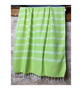 Kleopatra Pamuklu Mint Yeşili 90x190 Peştemal
