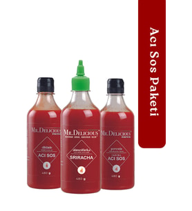 Acı Sos Paketi Sriracha Extra Acı Sos