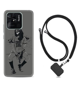 Xiaomi Redmi Note 7 8 9 Pro 10 2022 10 Pro 10S Kılıf Boyun Askılı Silikon Purest Evil 1627