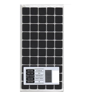 Mobilya Altı Zemin Koruyucu Eva 20*20mm (Siyah)