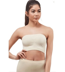 Elite Life 3D Dikişsiz Kadın Destekli Strapless (Ten)